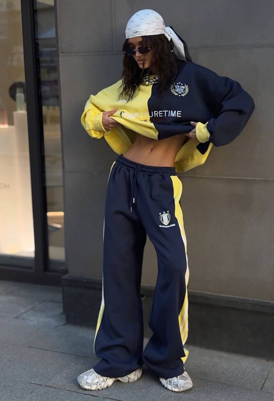 Gorgonize Sport Luxe Tracksuit – 2 Piece Streetwear Set