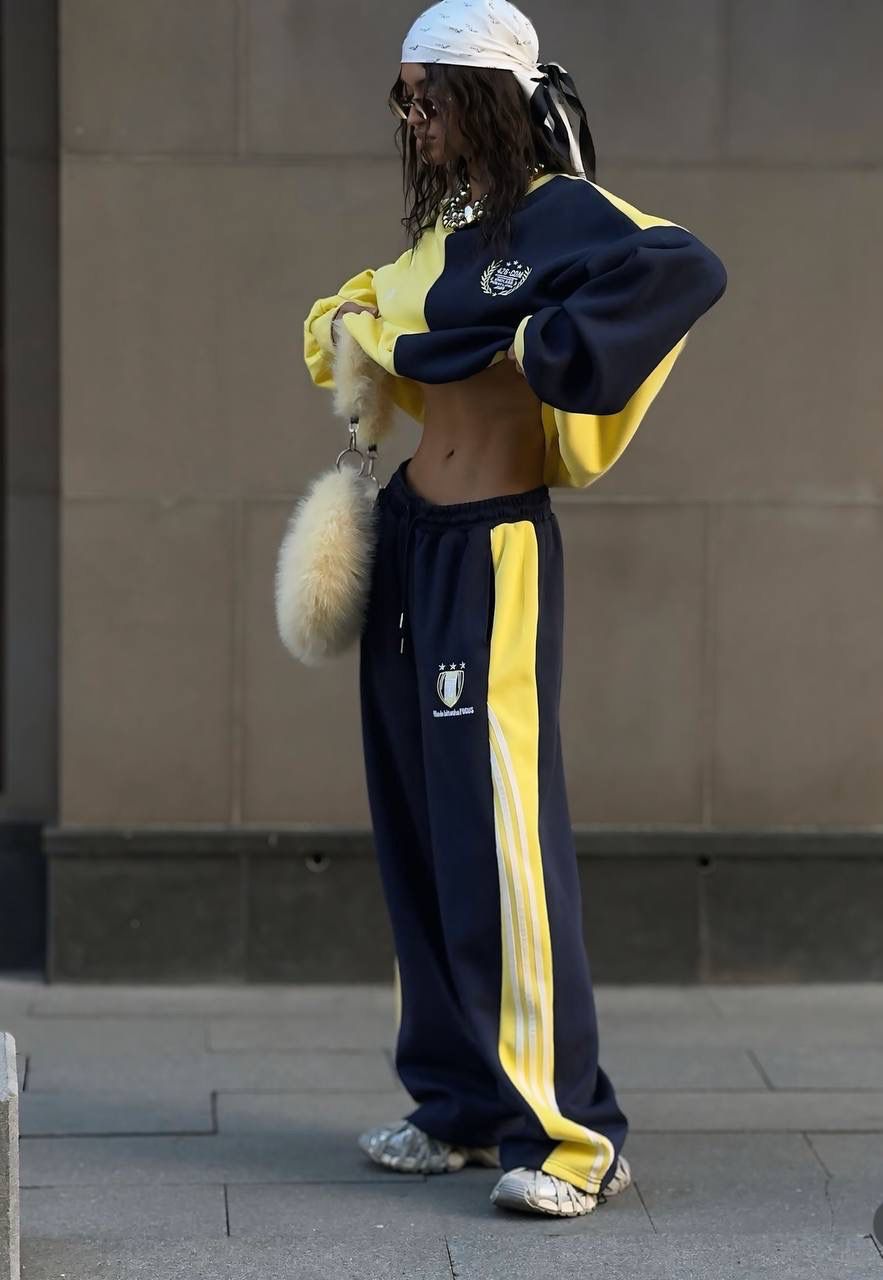 Gorgonize Sport Luxe Tracksuit – 2 Piece Streetwear Set