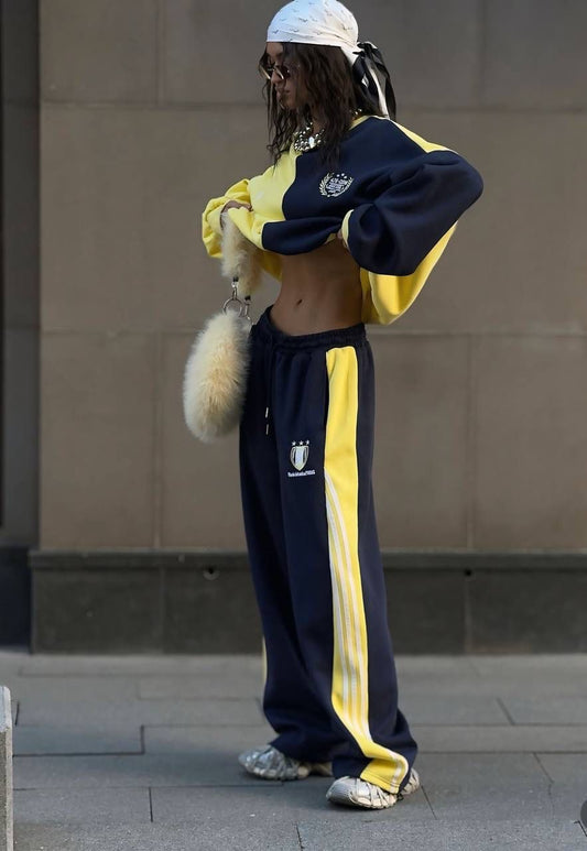 Gorgonize Sport Luxe Tracksuit – 2 Piece Streetwear Set