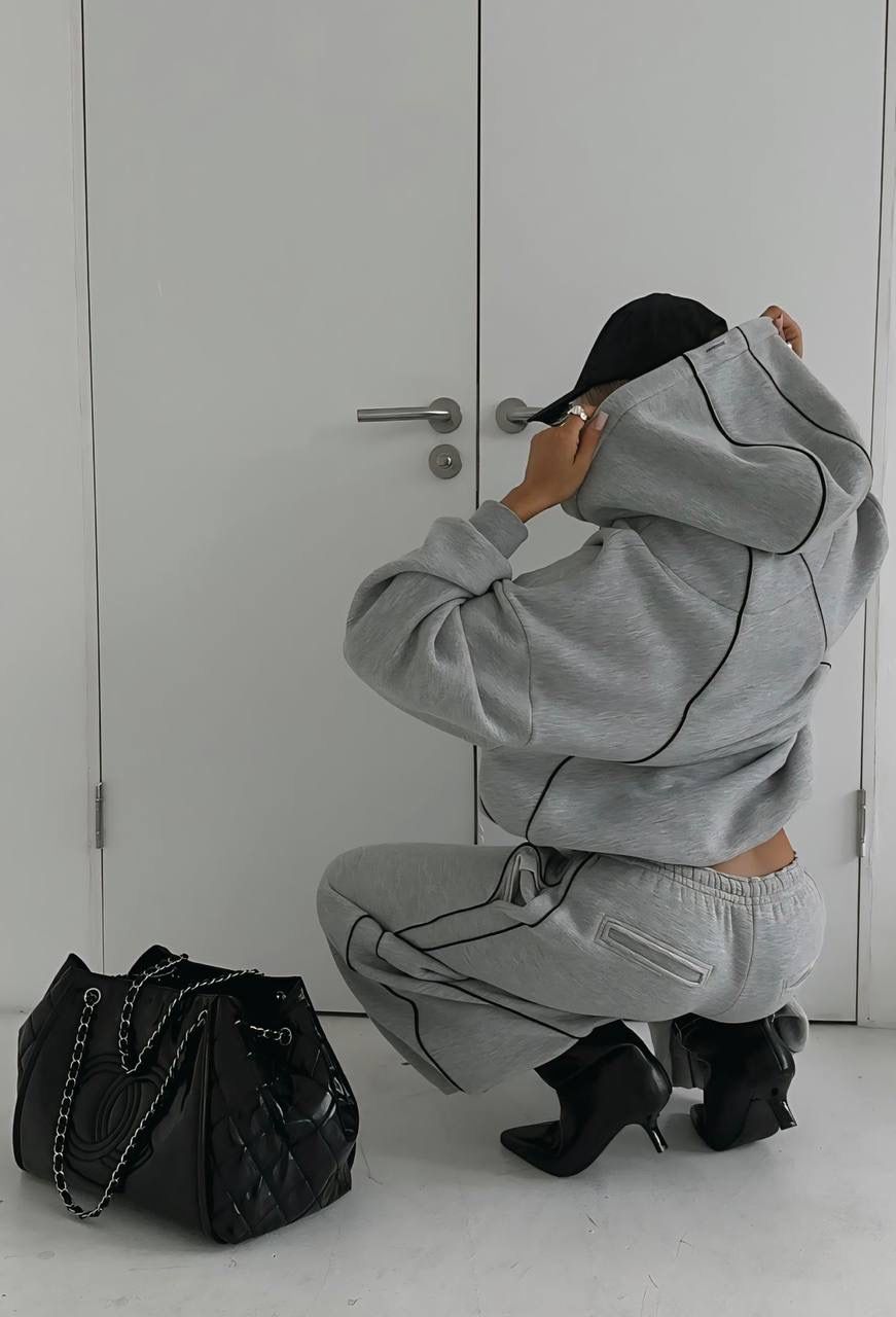 Gorgonize Essential Oversized Set – Luxe Hoodie & Jogger
