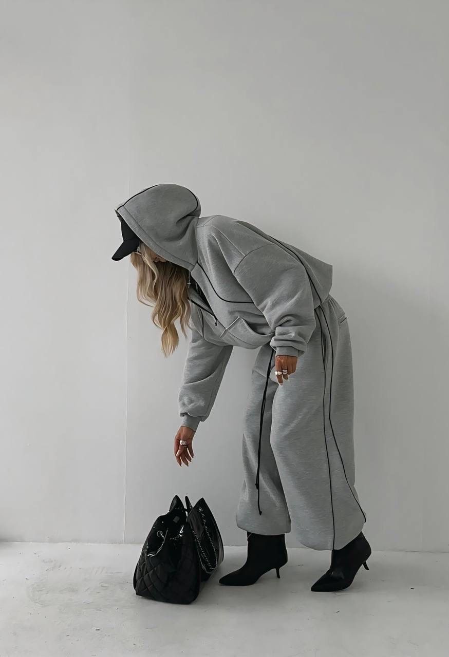 Gorgonize Essential Oversized Set – Luxe Hoodie & Jogger