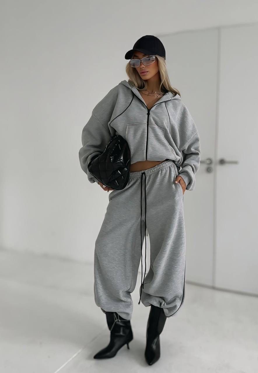 Gorgonize Essential Oversized Set – Luxe Hoodie & Jogger