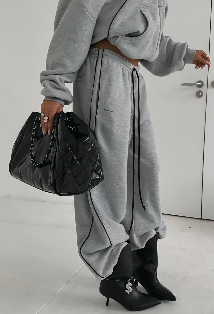 Gorgonize Essential Oversized Set – Luxe Hoodie & Jogger