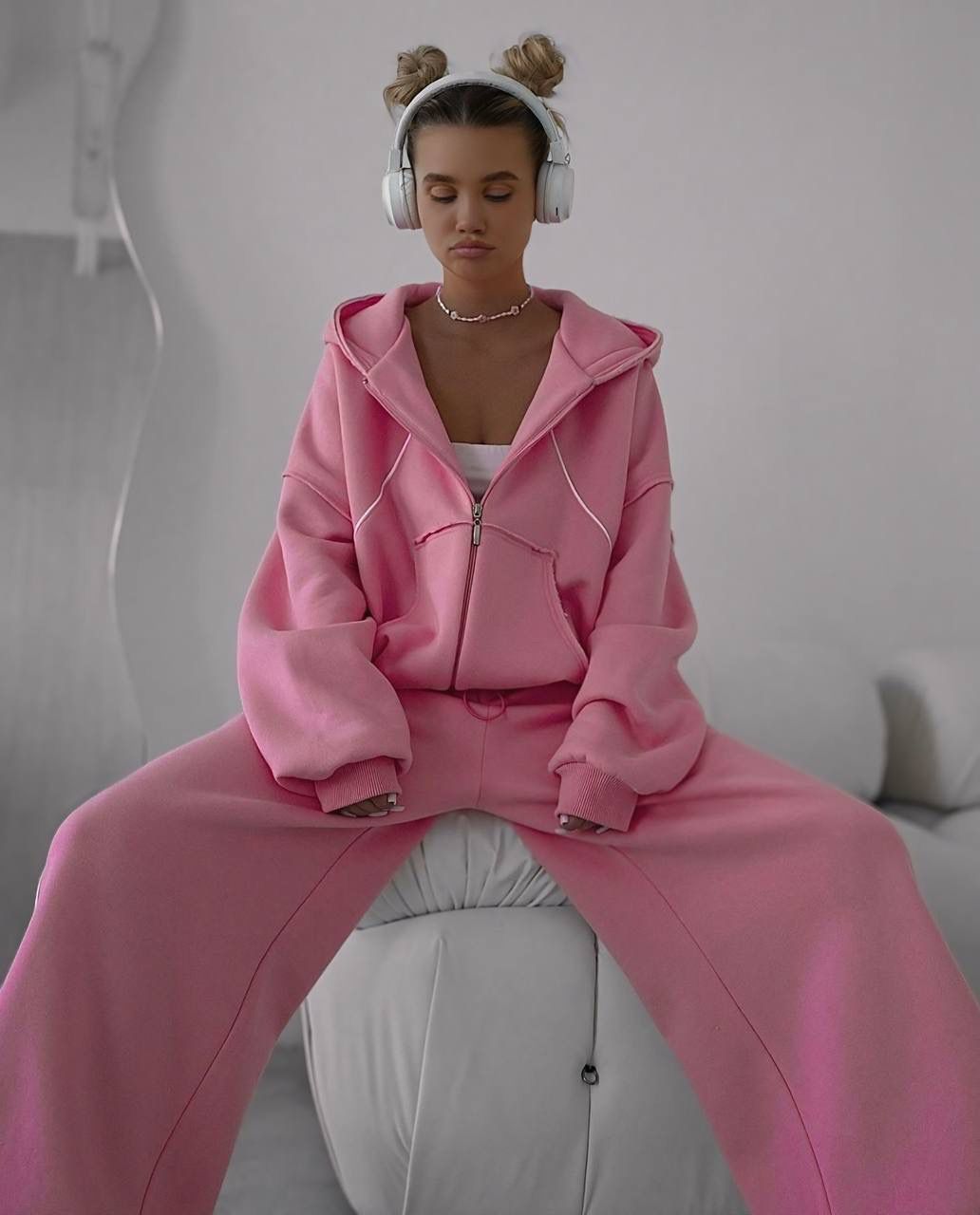 Gorgonize Essential Oversized Set – Luxe Hoodie & Jogger
