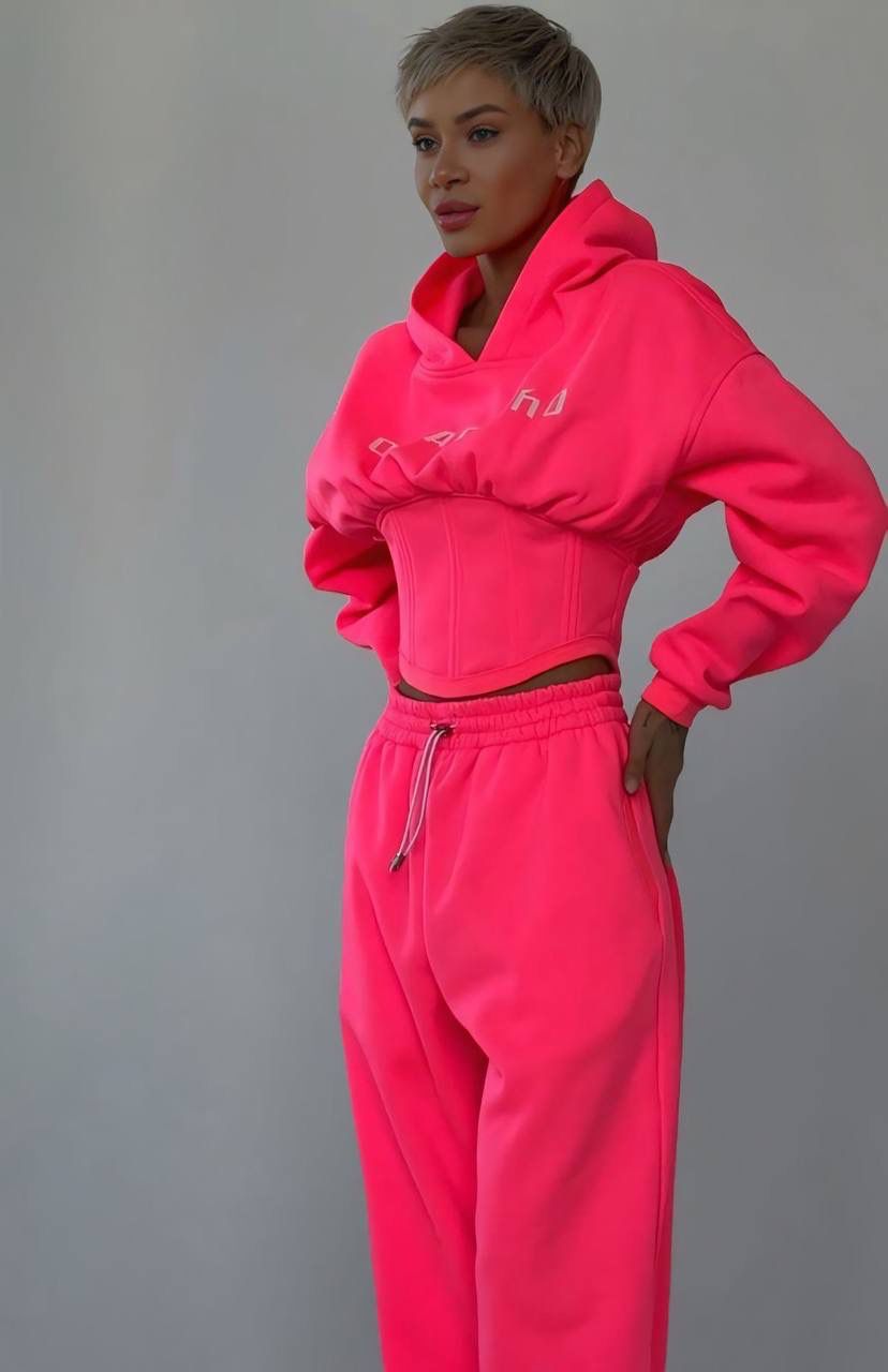 GORGONIZE Sculpt Corset Lounge Set