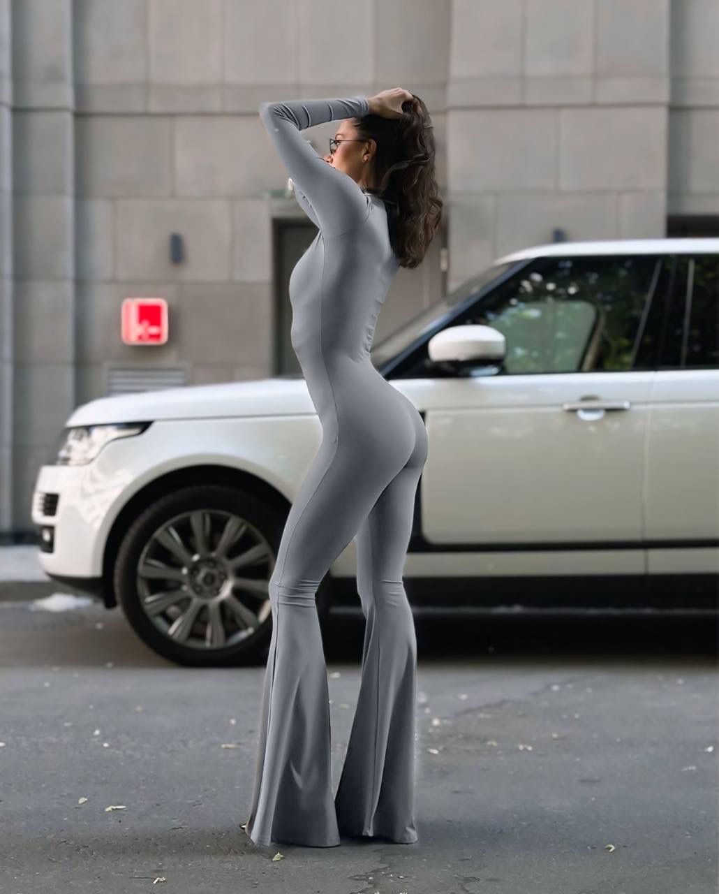 GORGONIZE Sculpt Flare Jumpsuit