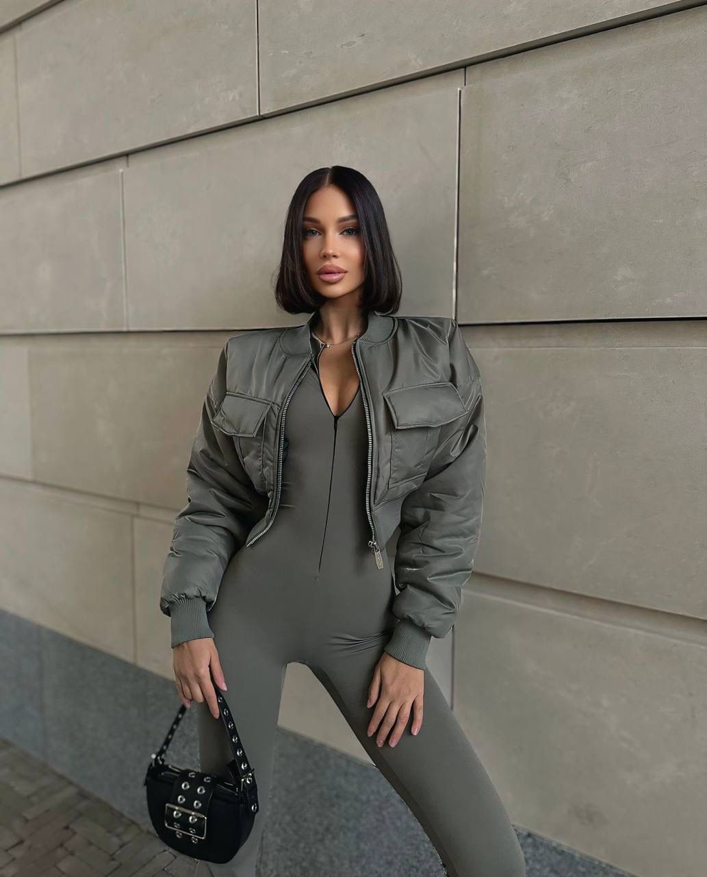 GORGONIZE Sculpt Flare Jumpsuit
