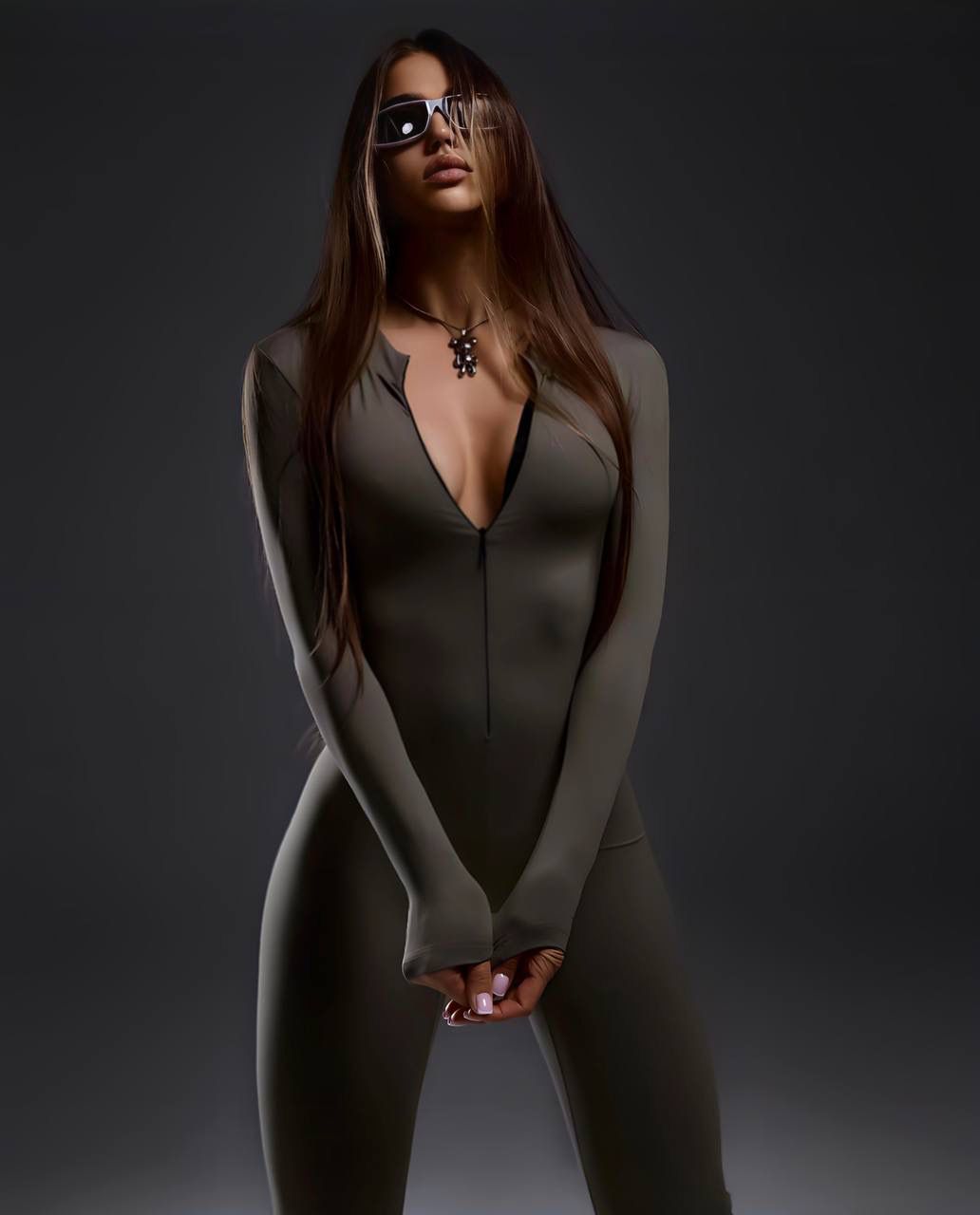 GORGONIZE Sculpt Flare Jumpsuit