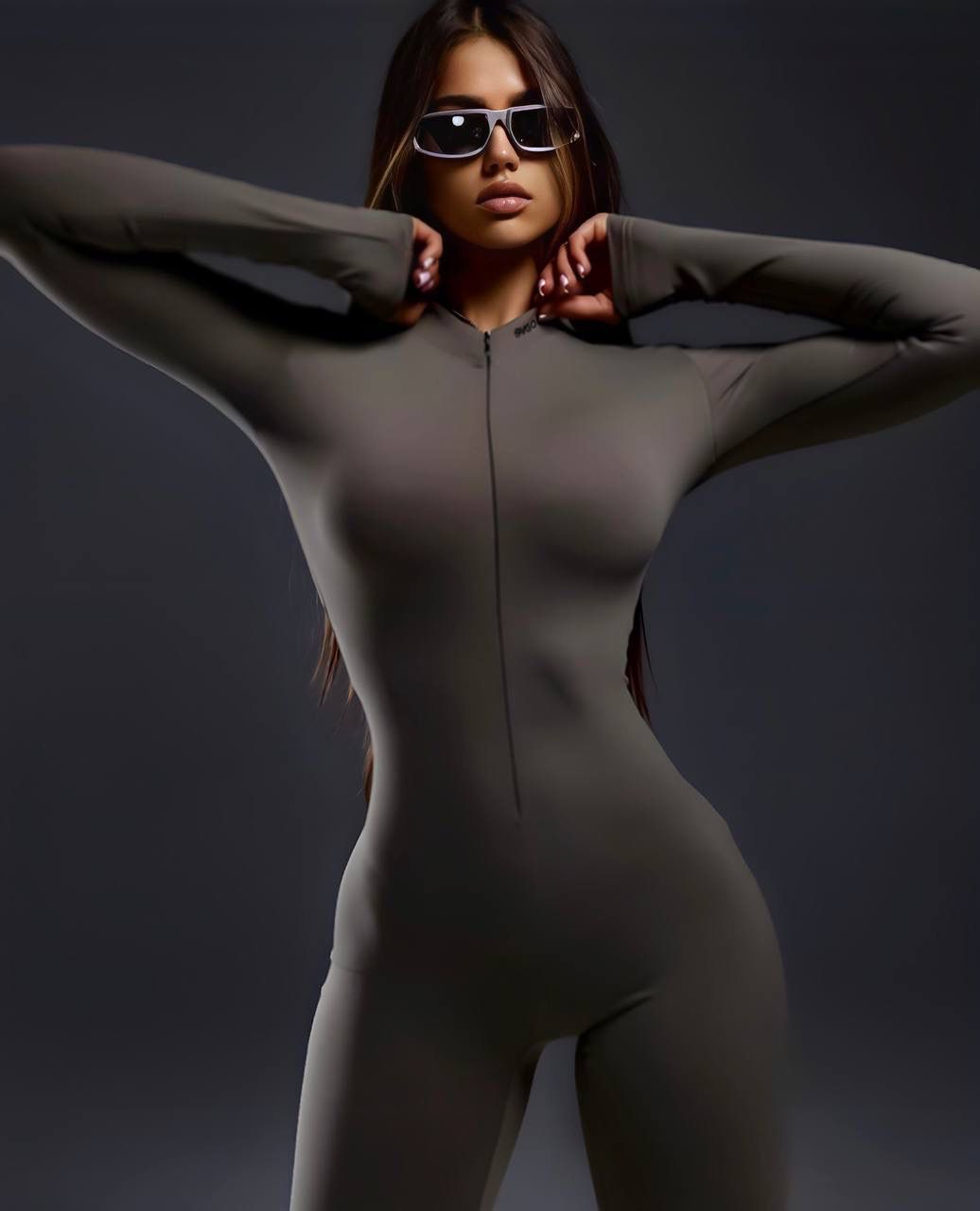 GORGONIZE Sculpt Flare Jumpsuit