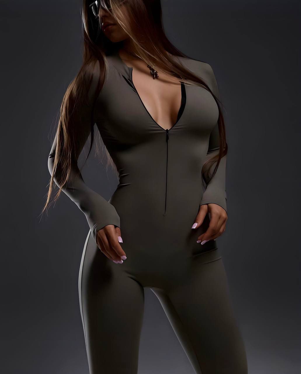 GORGONIZE Sculpt Flare Jumpsuit