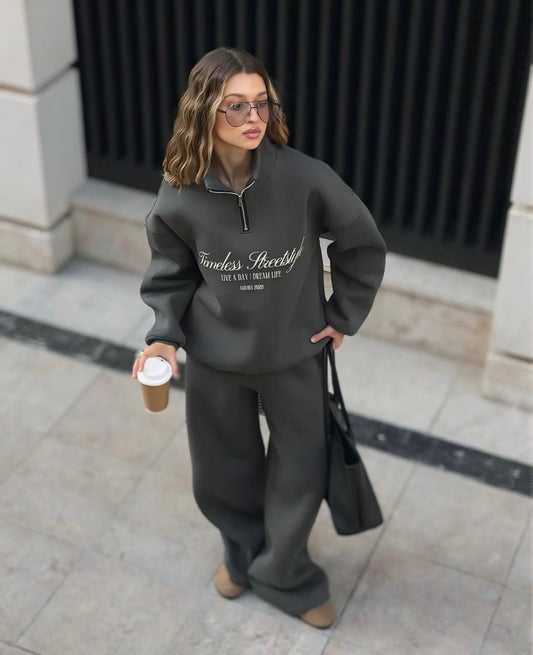 Gorgonize Premium Oversize Tracksuit - 3 Thread Cotton