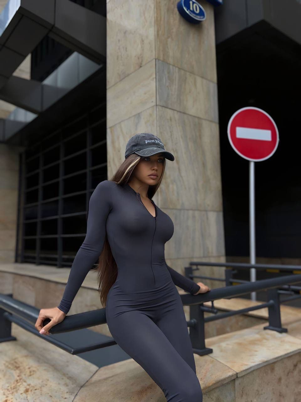 GORGONIZE Sculpt Flare Jumpsuit