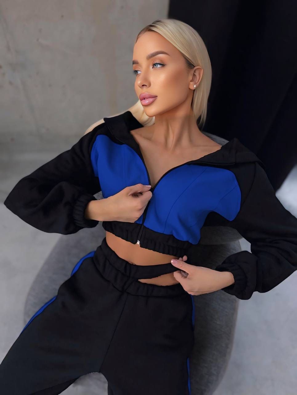 Gorgonize Oversize Tracksuit – Premium 3 Thread Cotton Set