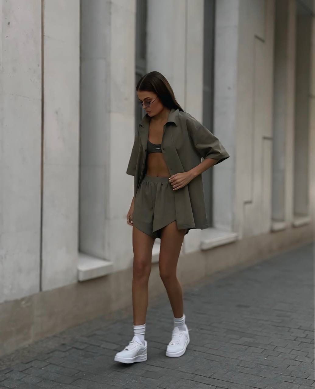 Gorgonize Summer Shirt & Shorts Set - Minimal Luxury