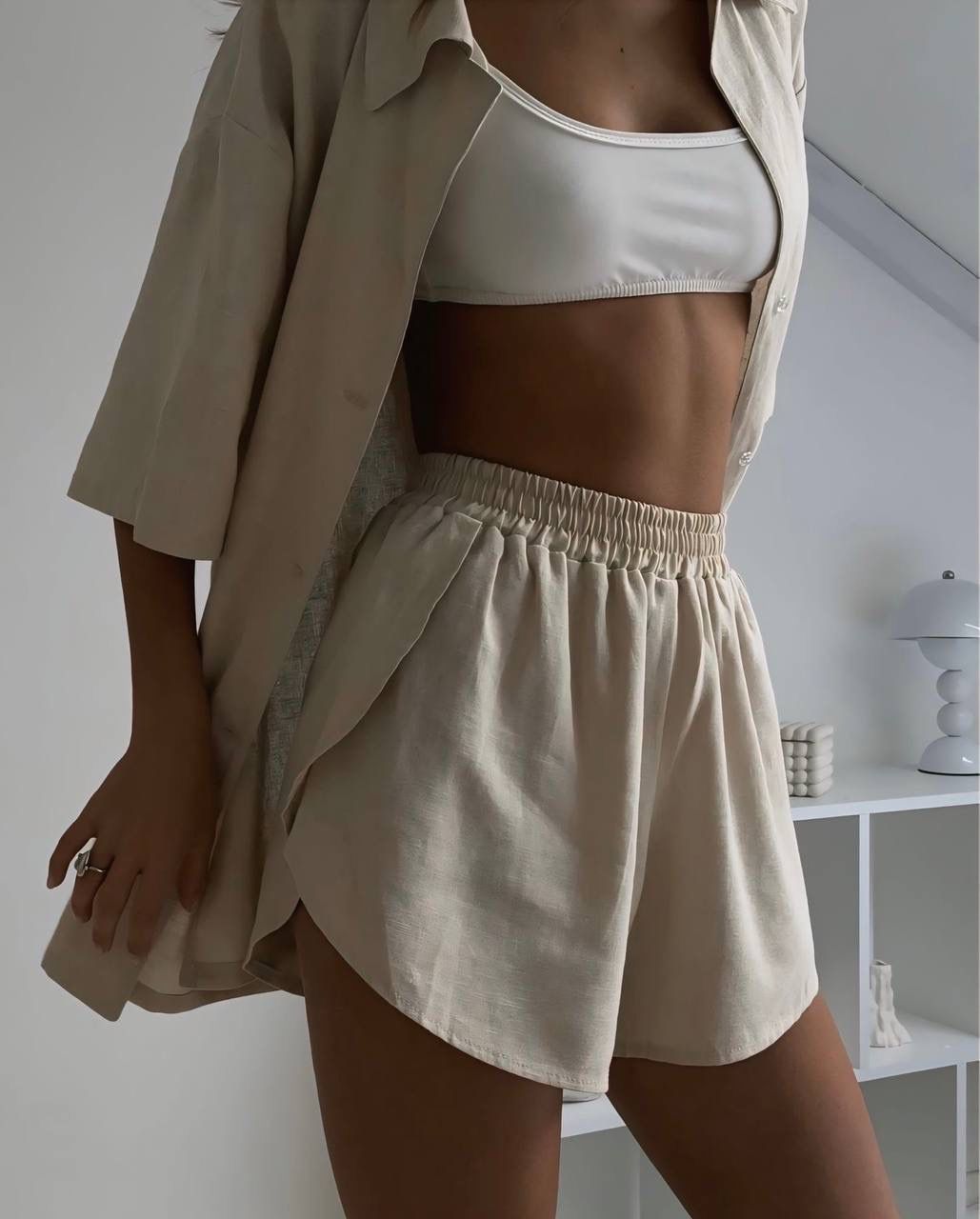 Gorgonize Summer Shirt & Shorts Set - Minimal Luxury