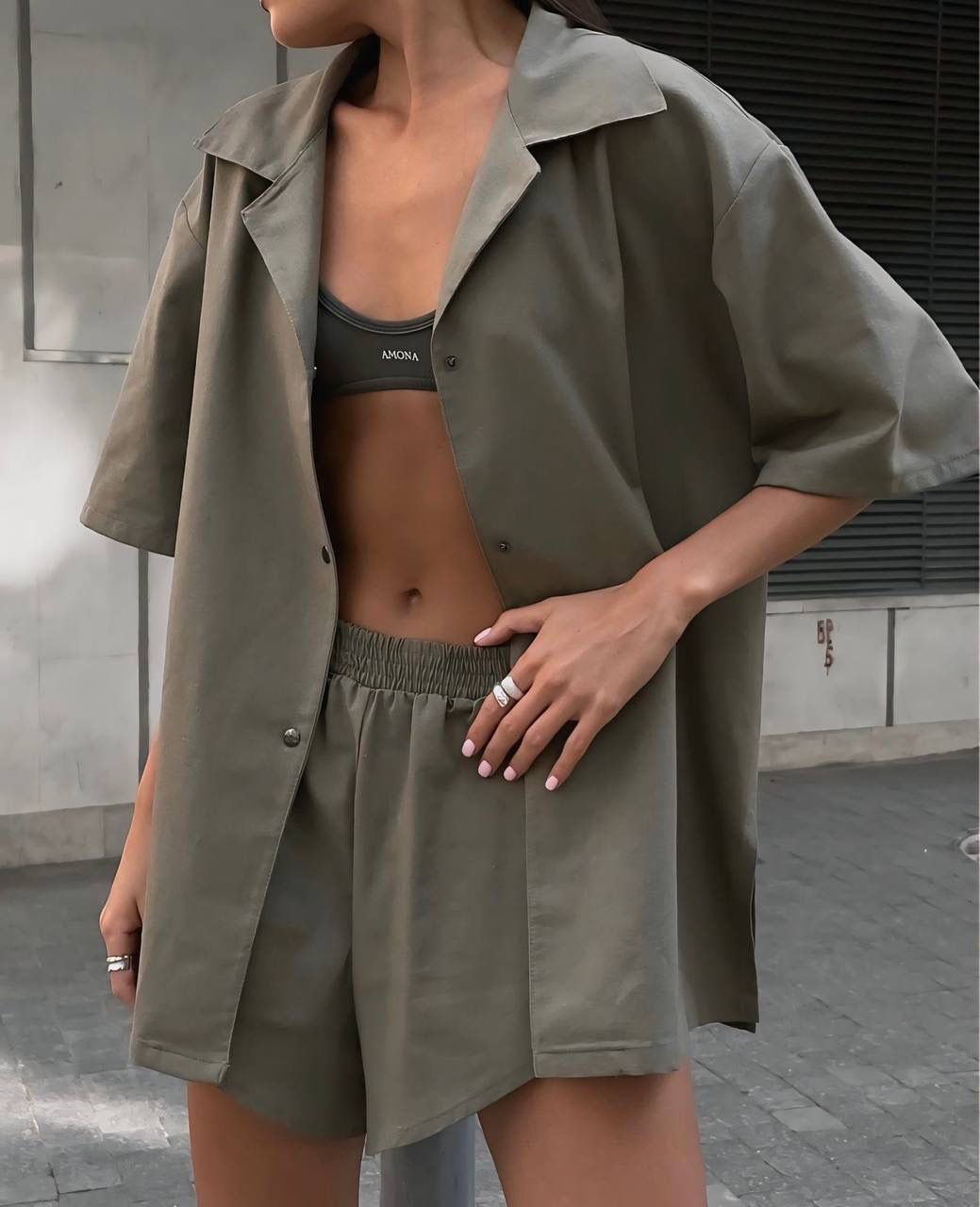 Gorgonize Summer Shirt & Shorts Set - Minimal Luxury